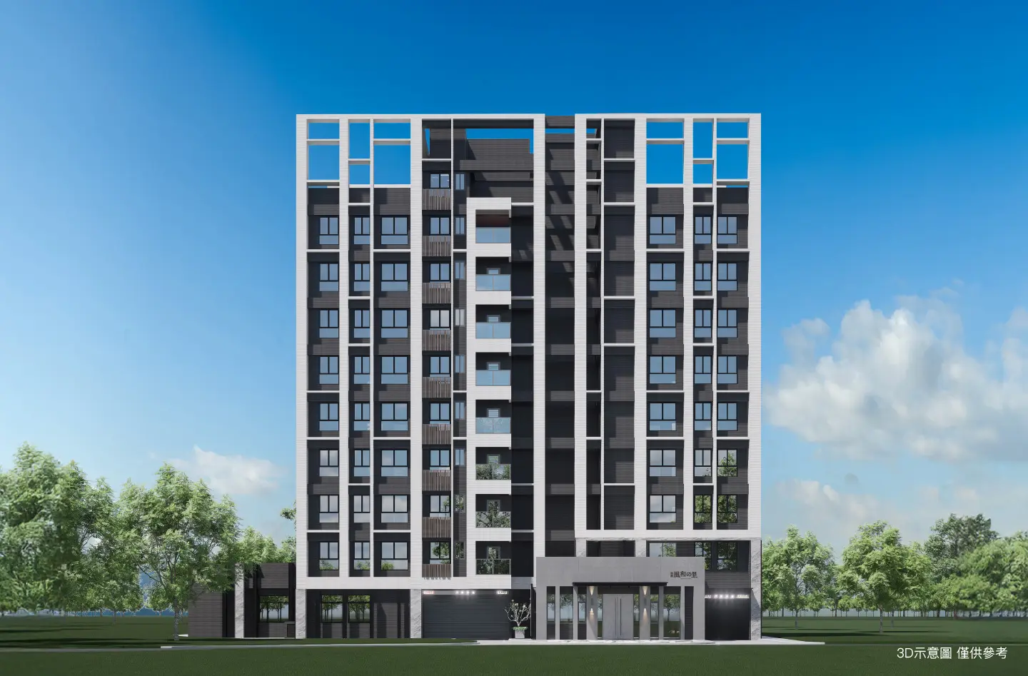 風和之里 建築3d 02
